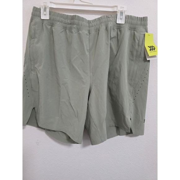 all in motion Other - All in Motion Mens 7 Inch Run Shorts green Large NWT Moisture Wicking